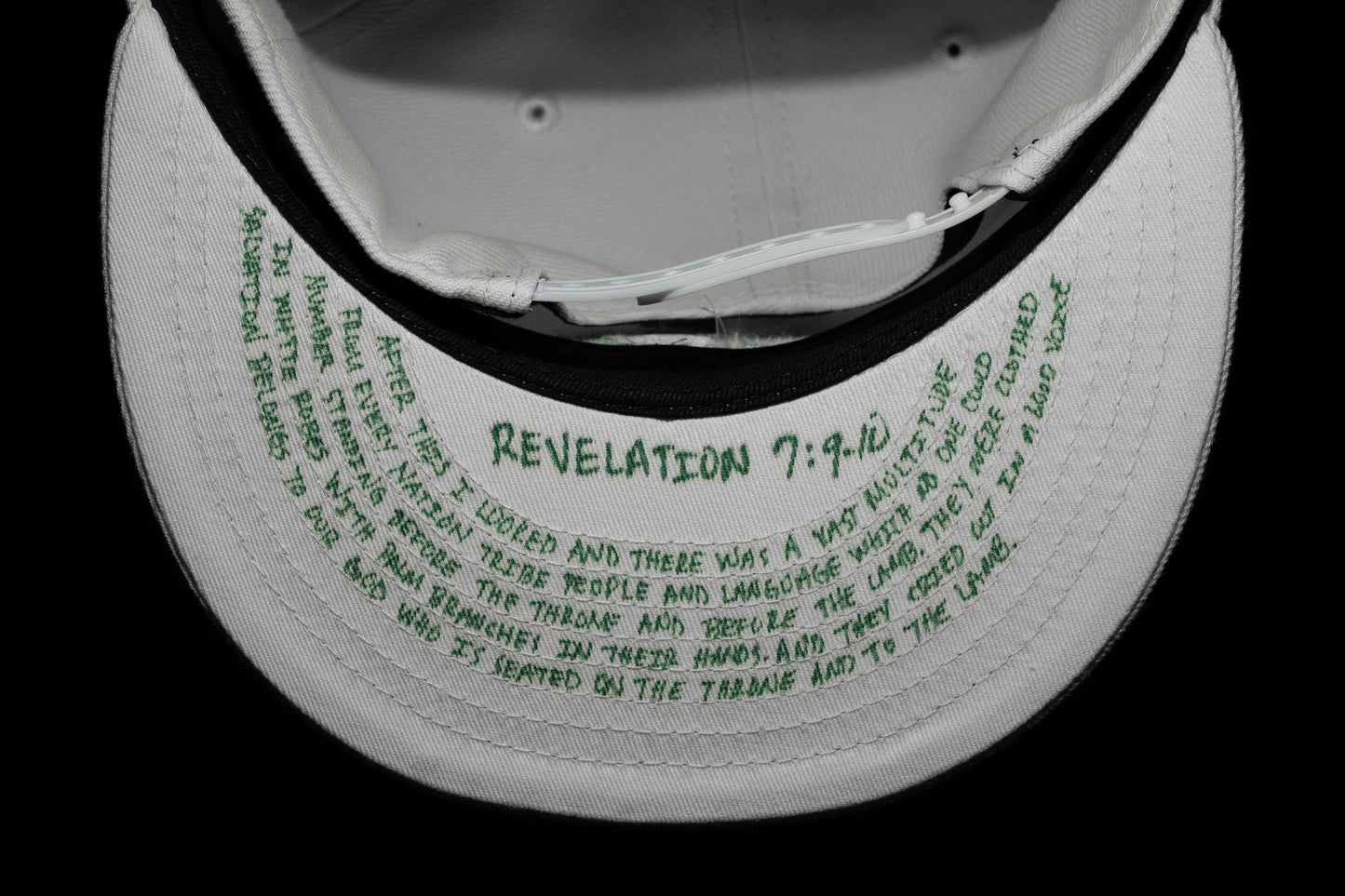 Revelation: 7:9-10 Baseball Hat