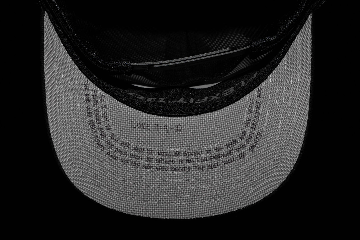 Luke 11:9-10 Trucker Hat